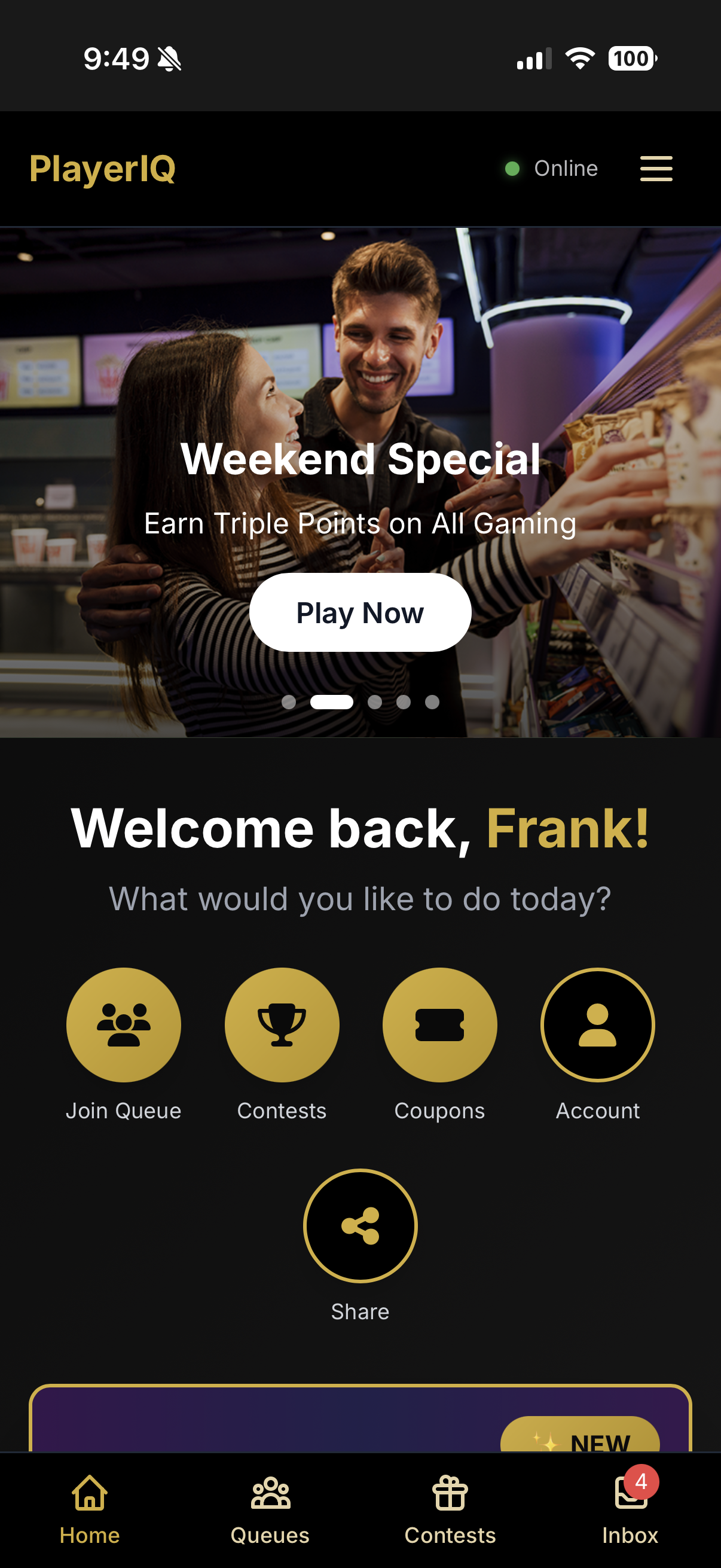 PlayerIQ App - Guest Experience Platform